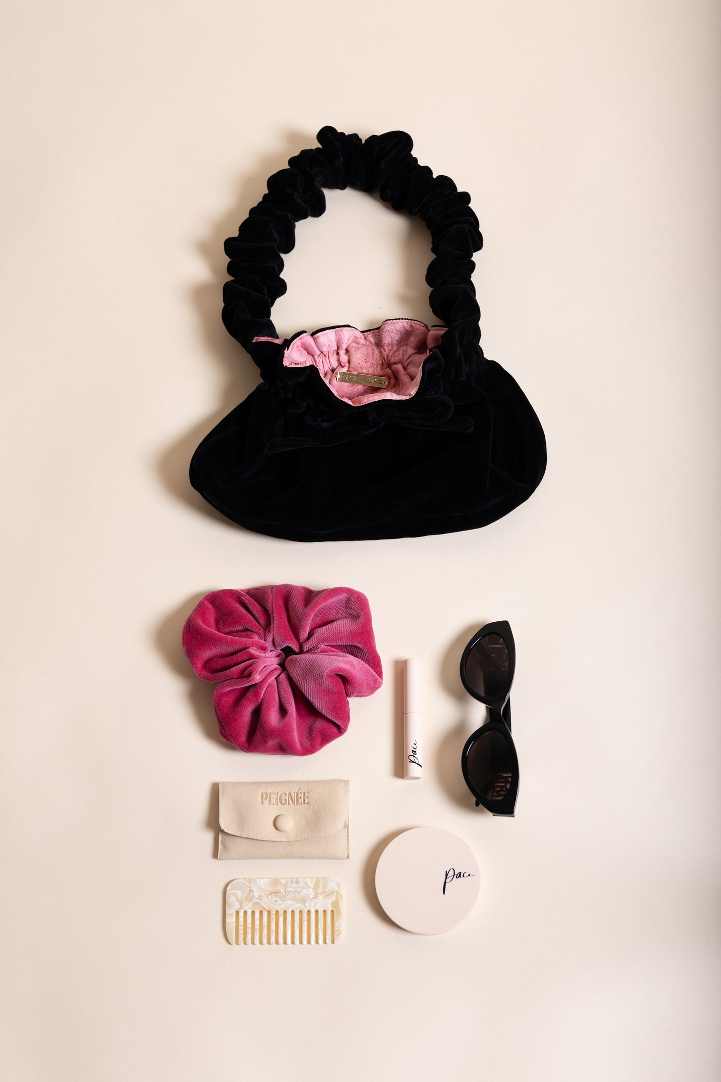 Black Velvet Bag - Myriades