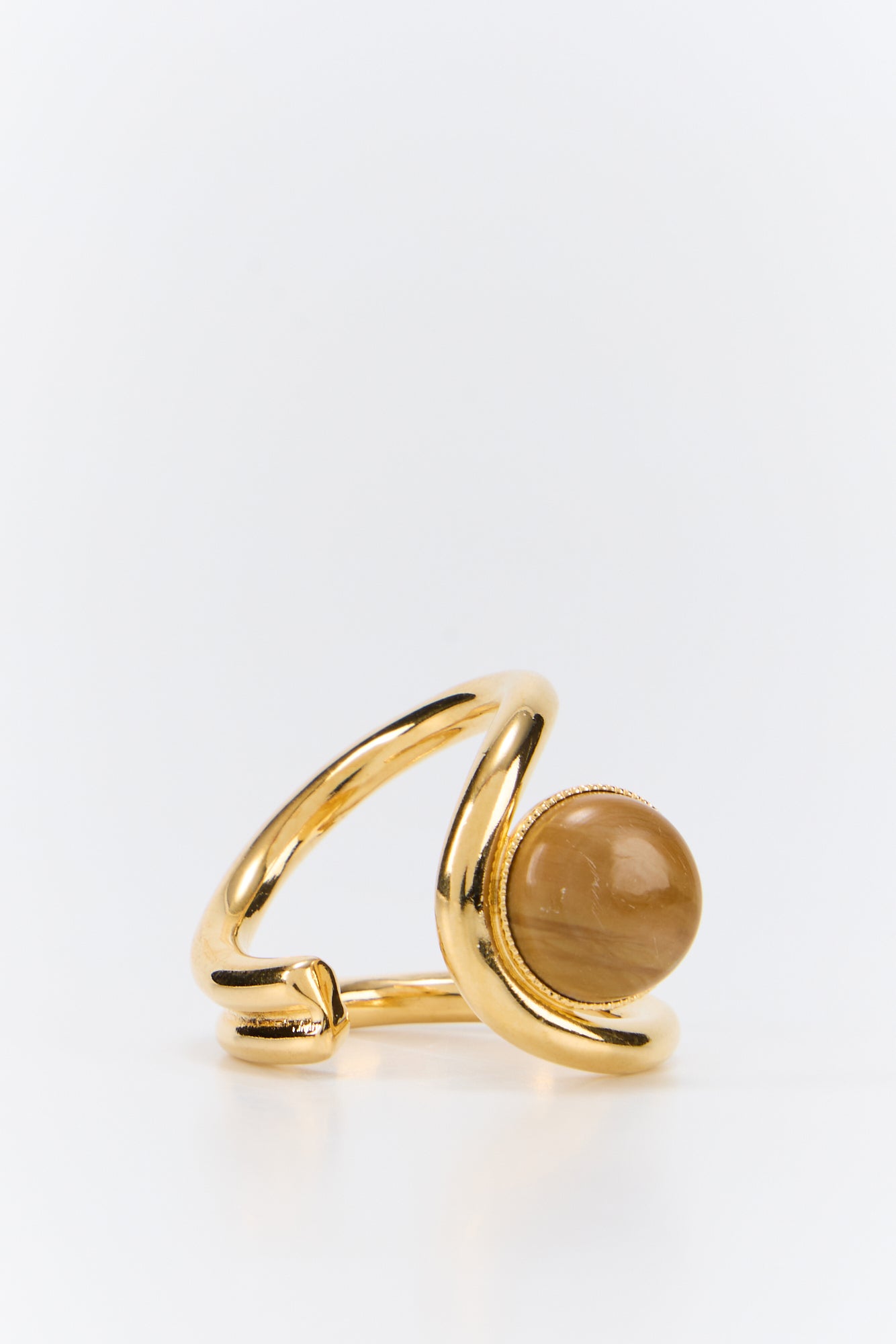 Louise single ring beige - Destree