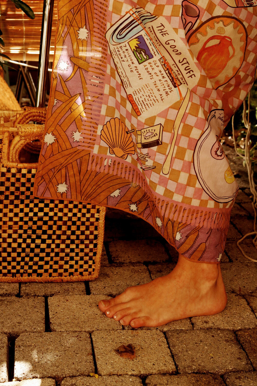 Sunday lila pareo - Soie.meme