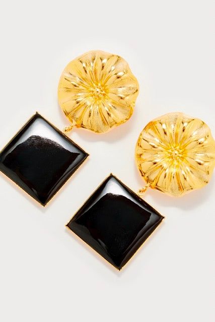 SONIA DAISY SQUARE M BLACK