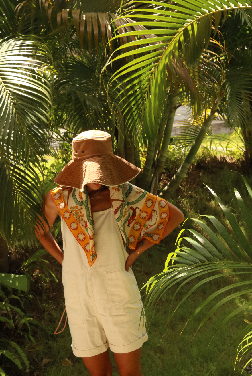 Flow silk scarf - Soie.meme