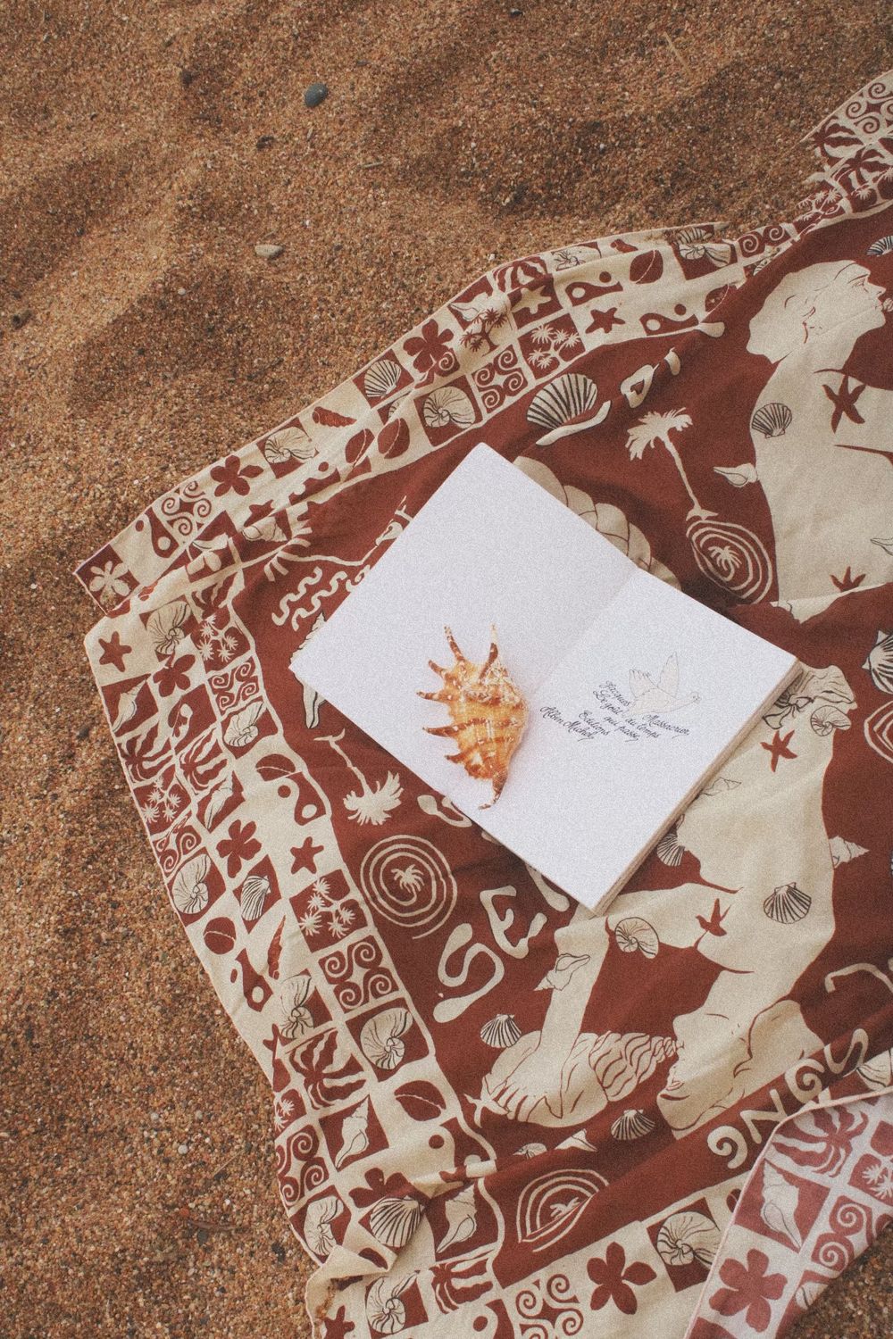 Song of the sea orange brown - Soie.meme