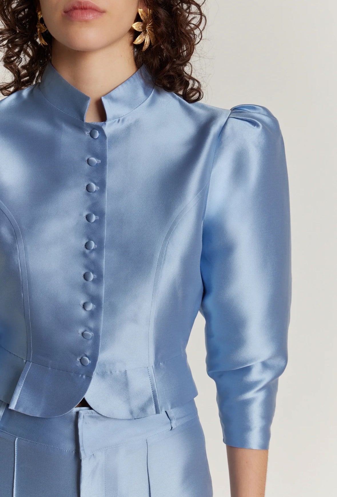 Amoako jacket blue - Destree