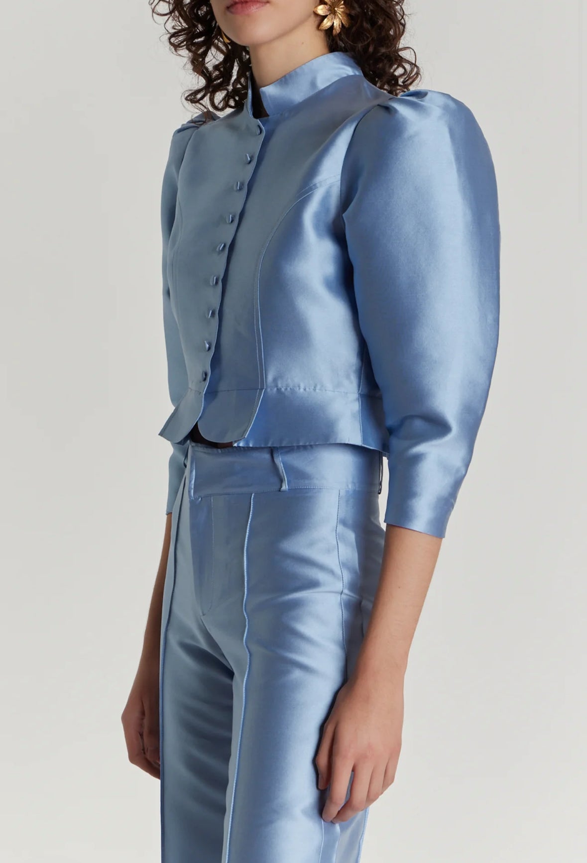 Amoako jacket blue - Destree