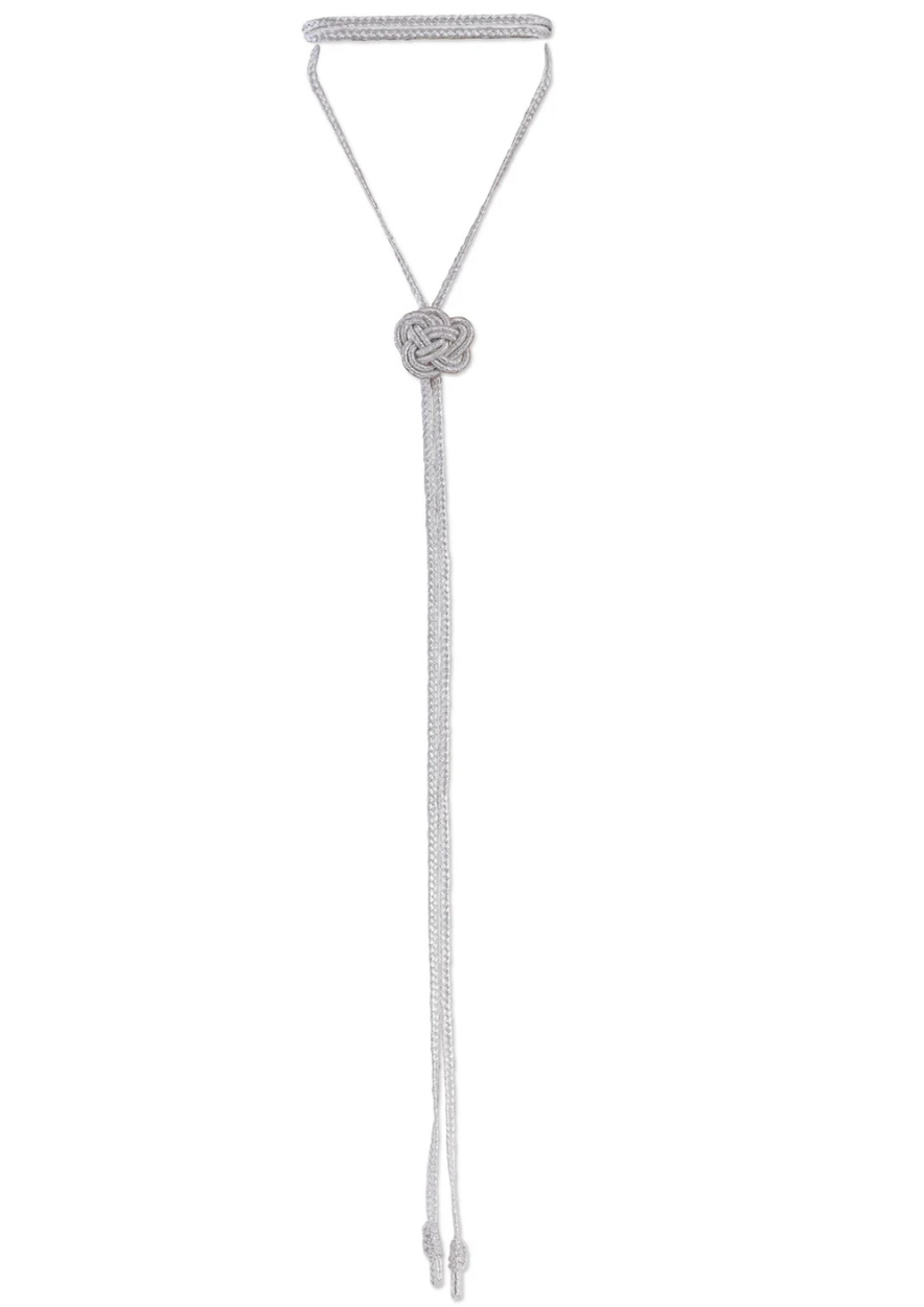 Ayra choker silver - Maayaz