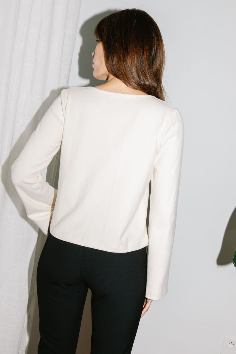 Vest Henné off-white - Avani Apparel