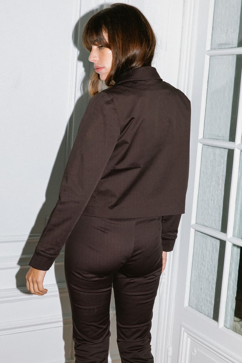 Jacket Dahlia brown - Avani Apparel