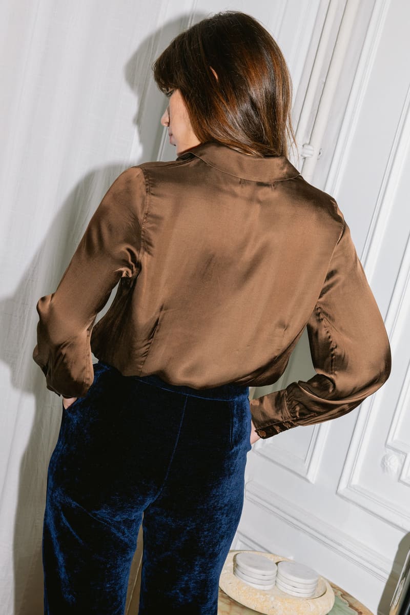 Shirt Kauri brown - Avani Apparel