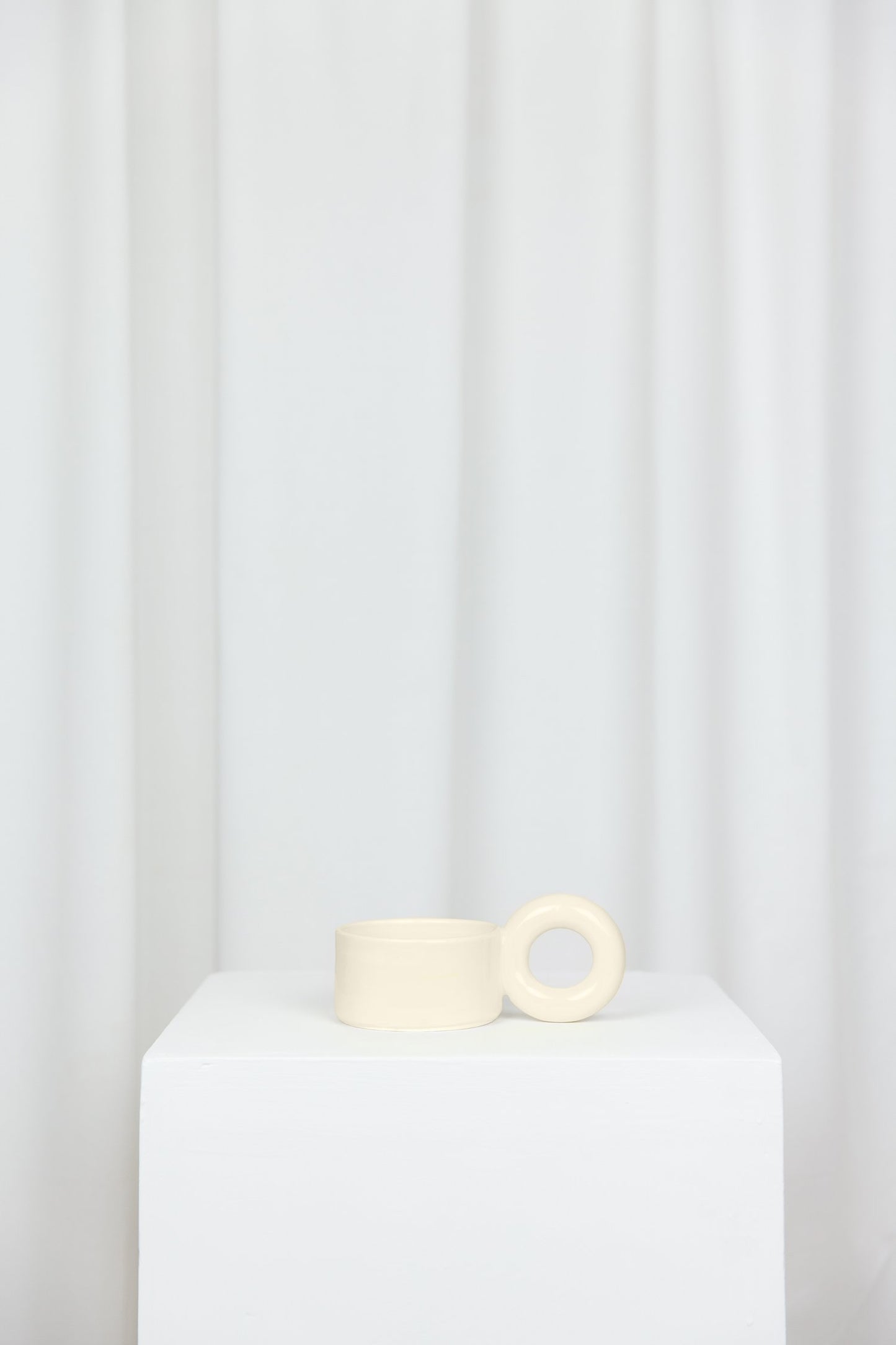 Big loop cup beige - Lola Mayeras
