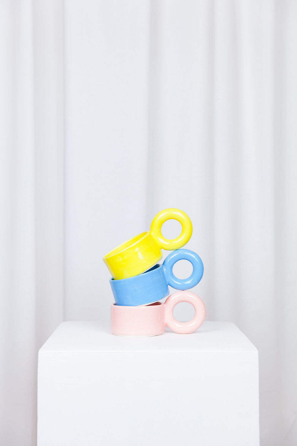 Big loop cup sky blue - Lola Mayeras