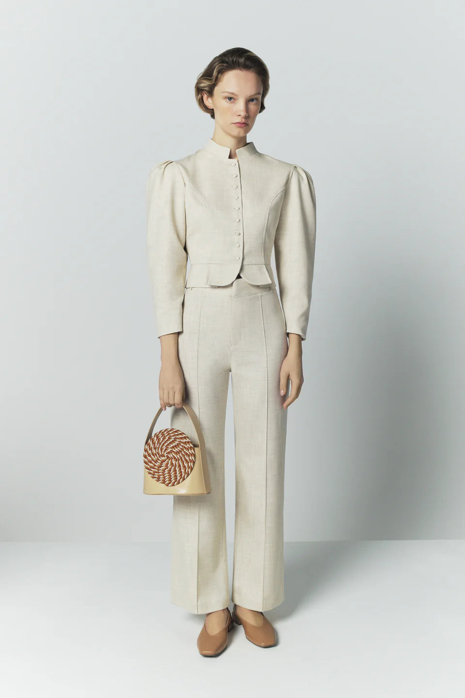 Beige & multico Gunther bag - Destree