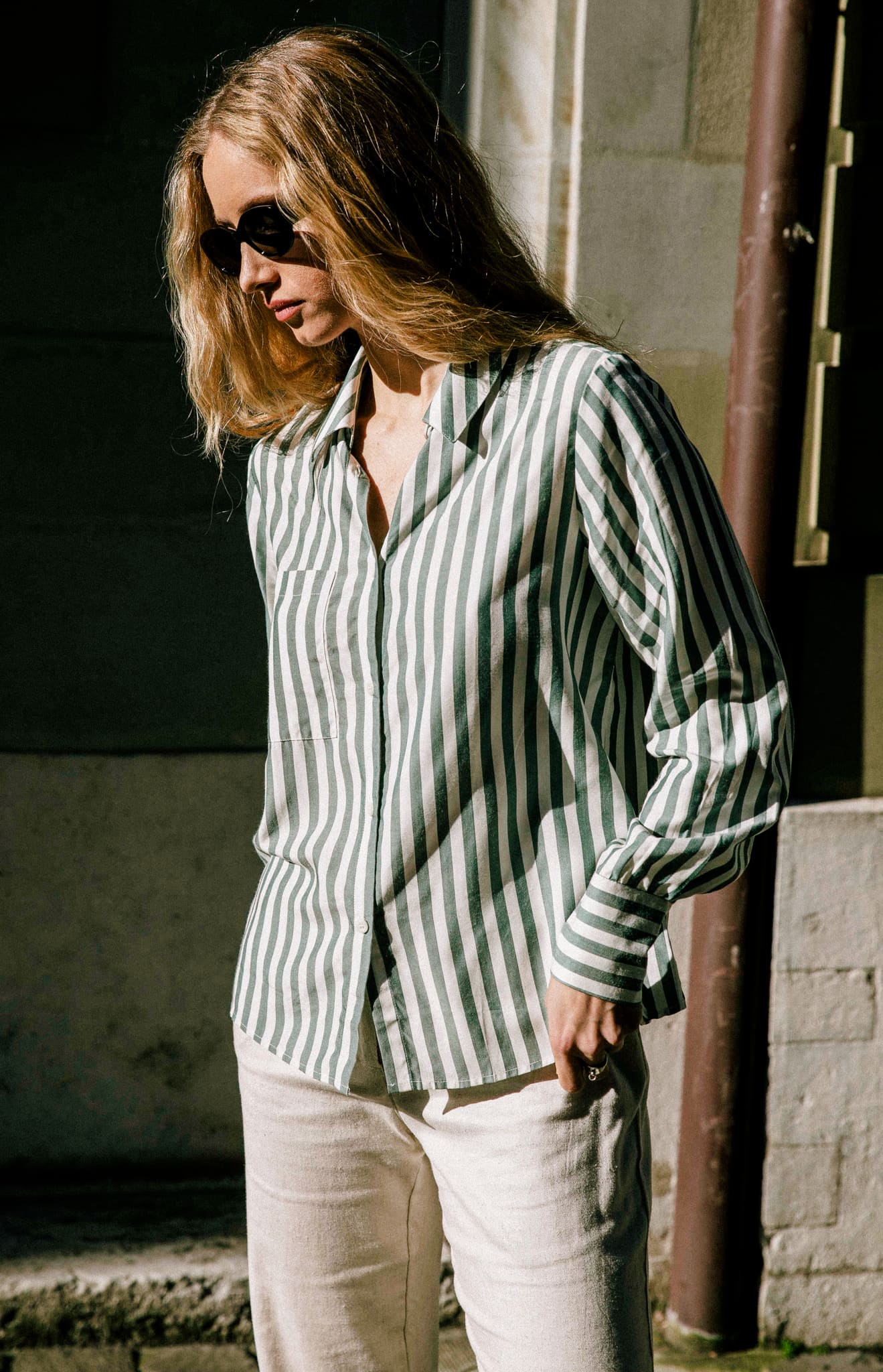 Shirt Kauri green - Avani Apparel