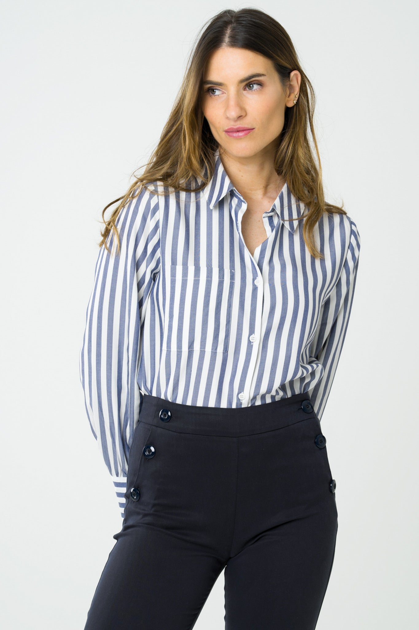 Shirt Kauri blue - Avani Apparel