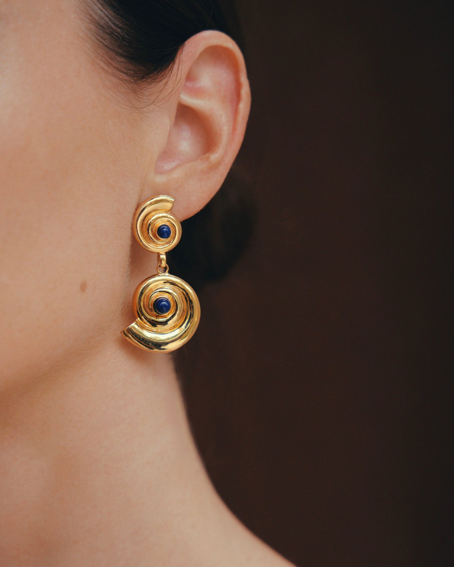 Agathe earrings gold - Daphine