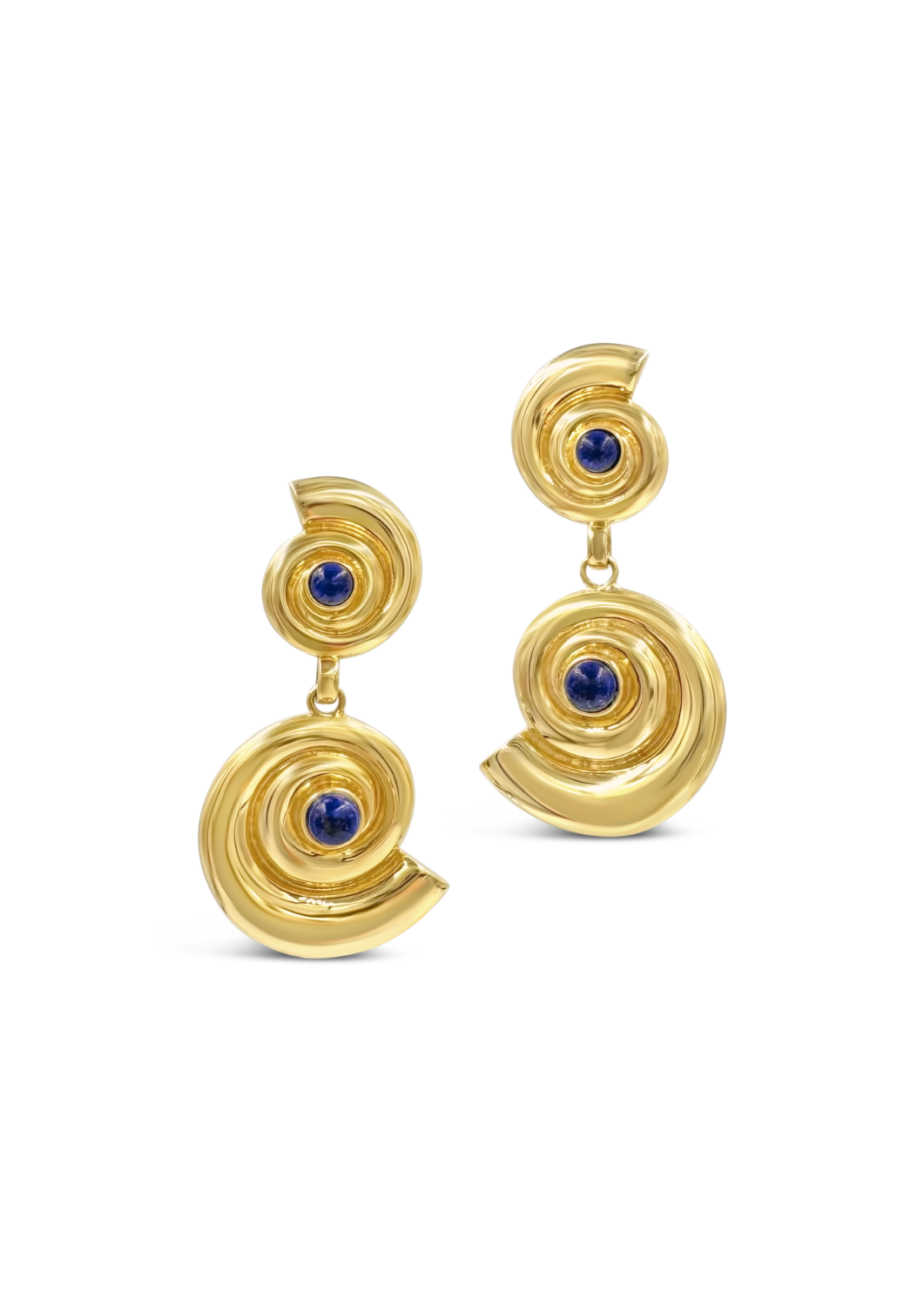 Agathe earrings gold - Daphine