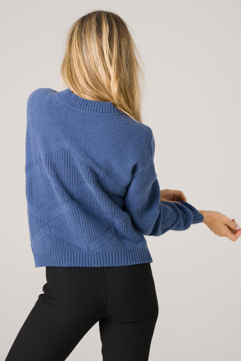 Cardigan Tanaisie blue - Avani Apparel