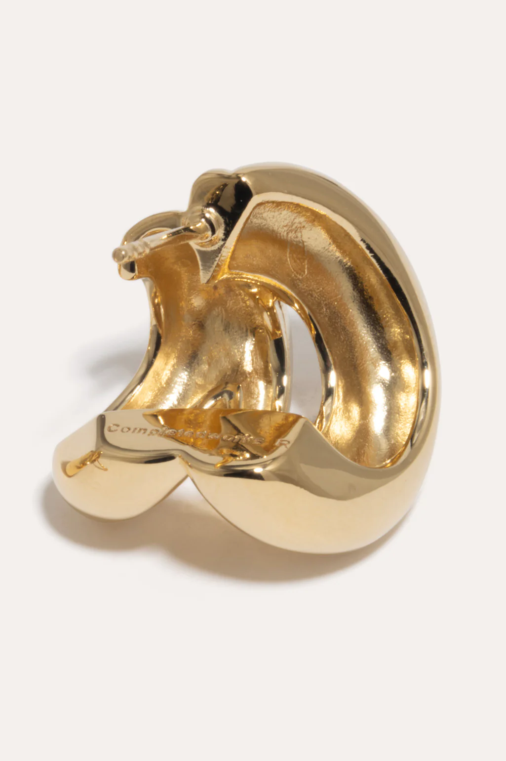 Dollop earrings gold - Completedworks