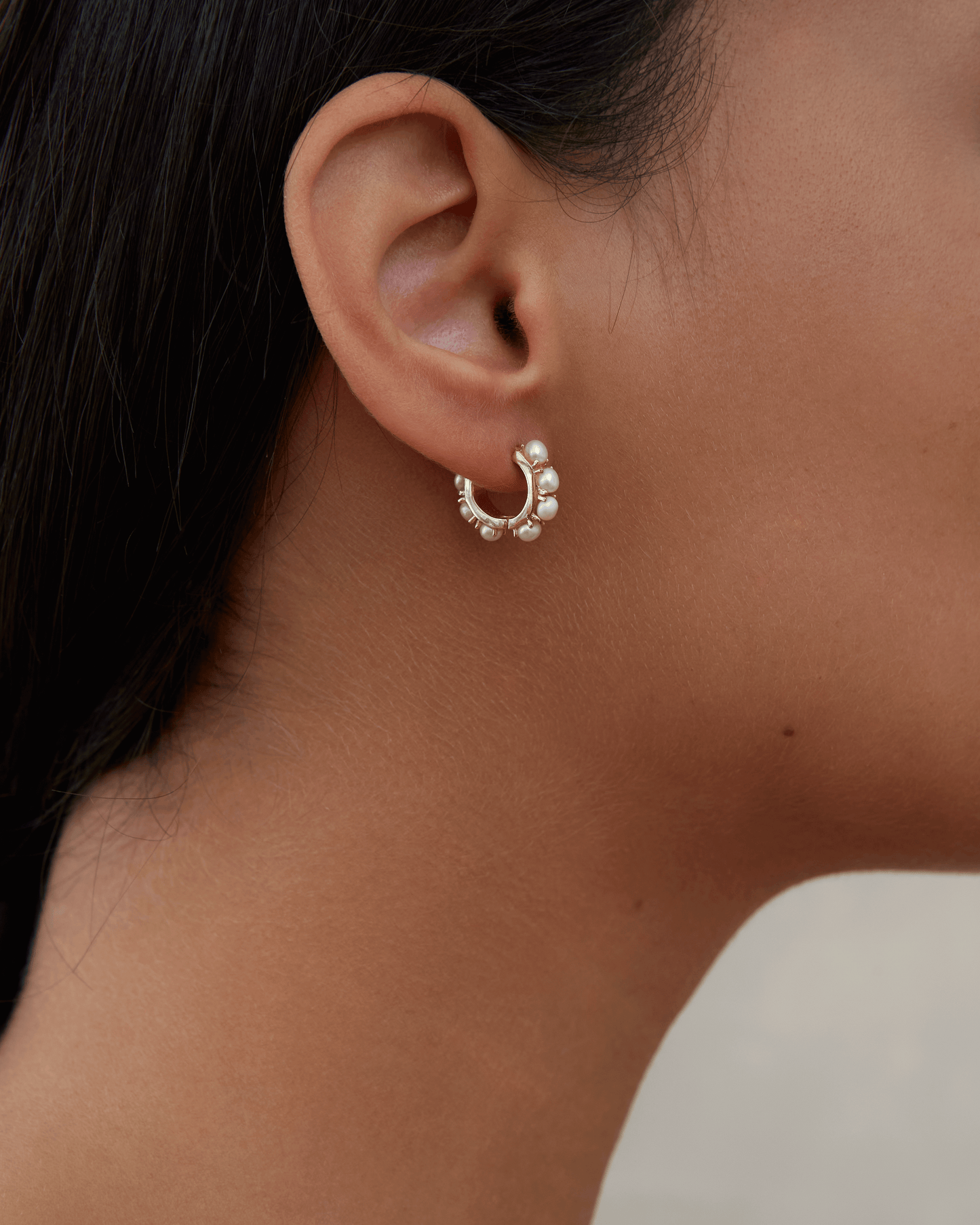 June earrings gold - Daphine