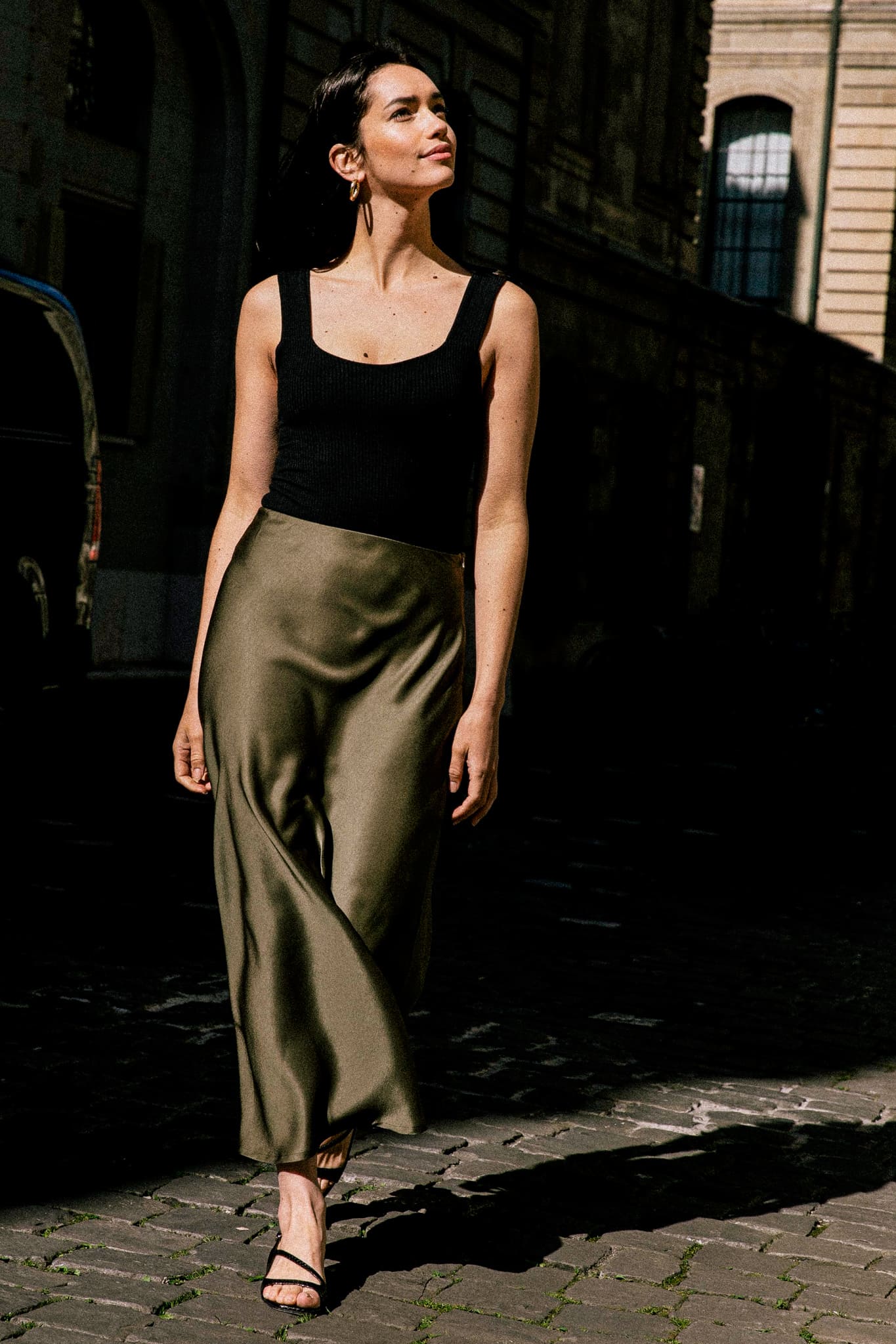 Skirt Iris green - Avani Apparel