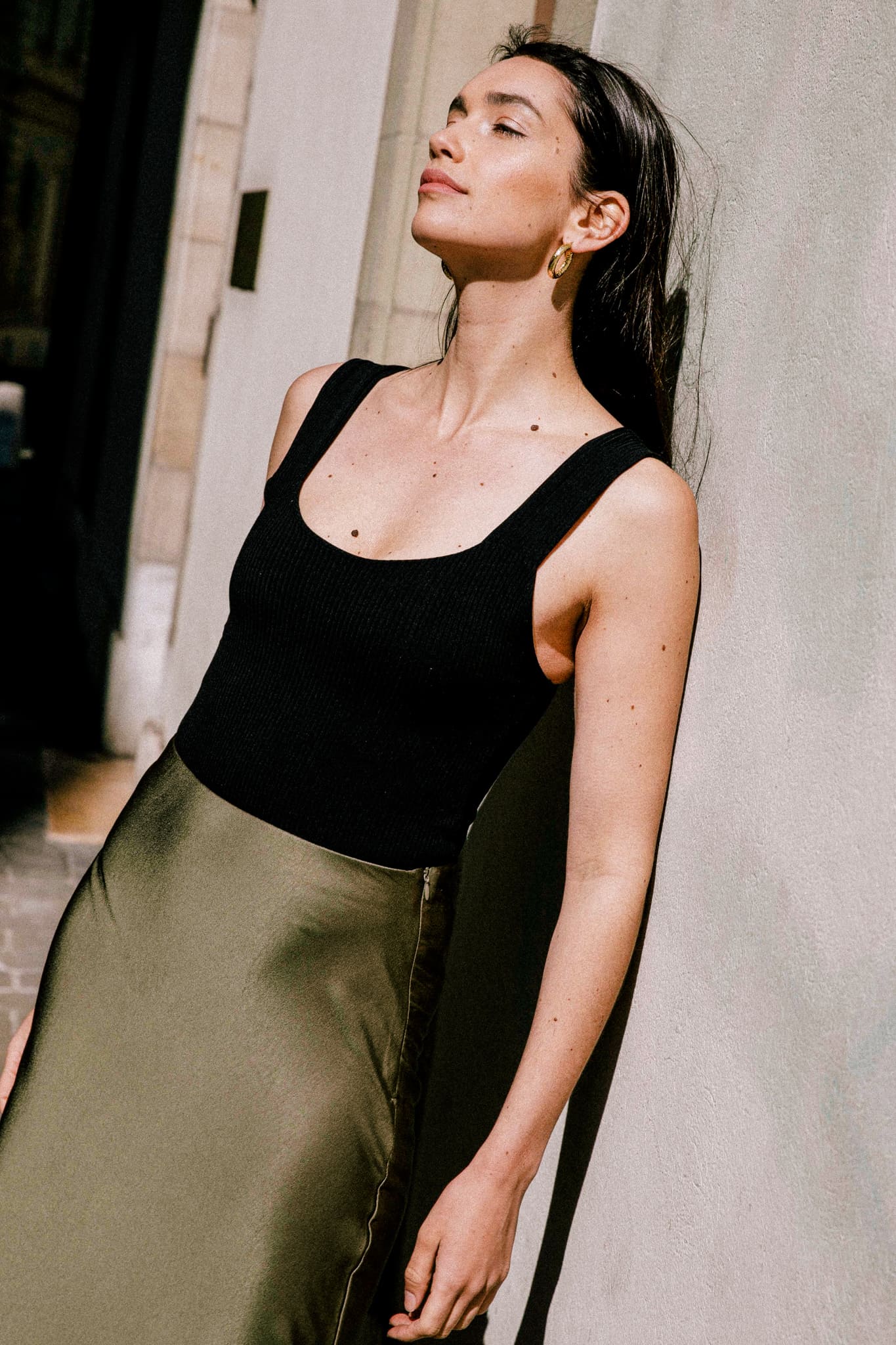 Skirt Iris green - Avani Apparel