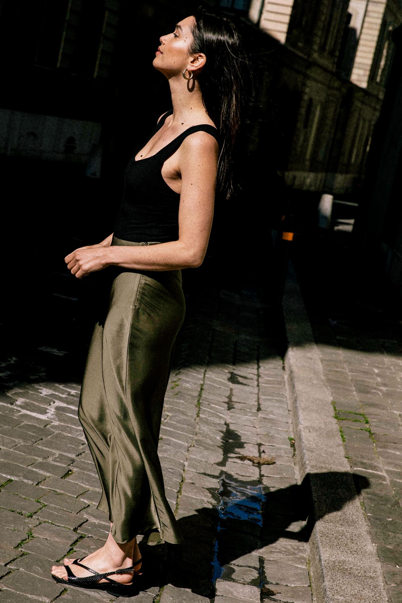 Skirt Iris green - Avani Apparel