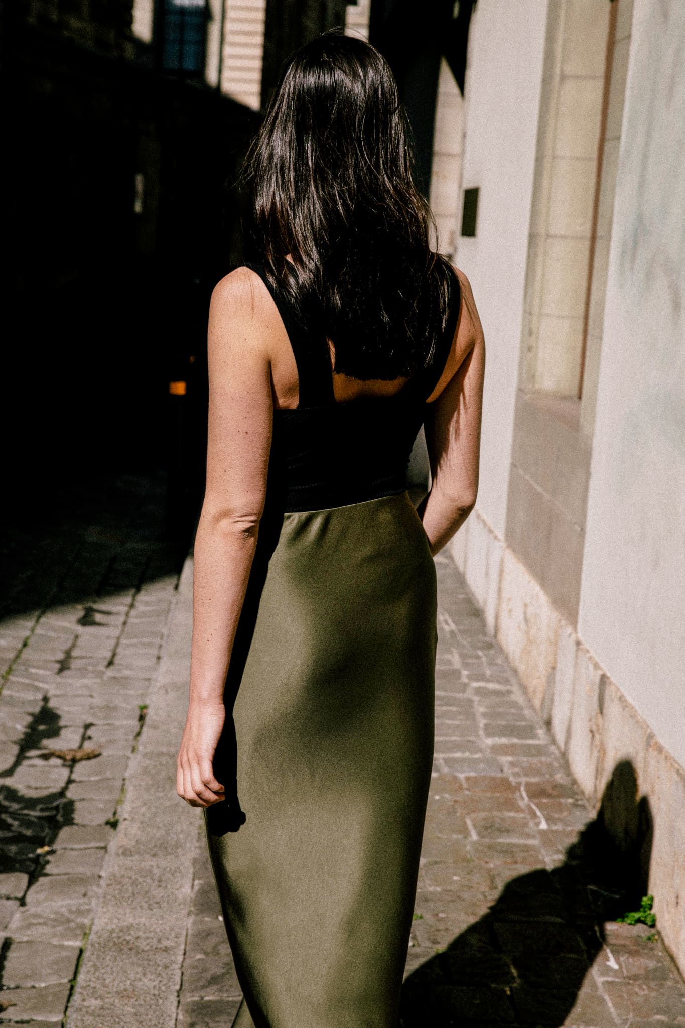 Skirt Iris green - Avani Apparel