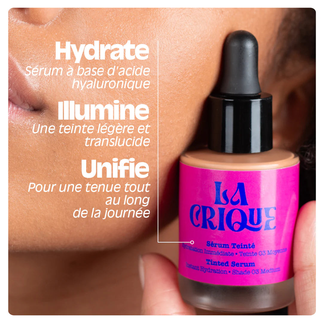 Hydrating tinted serum 03 medium - La Crique