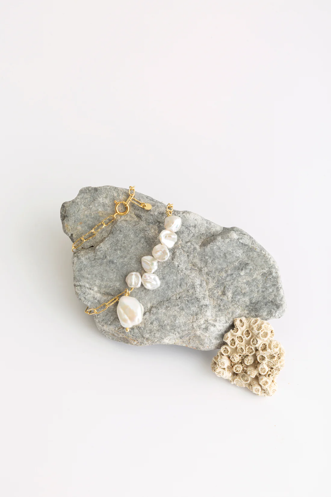 Talia chain and pearls bracelet - Buccarello