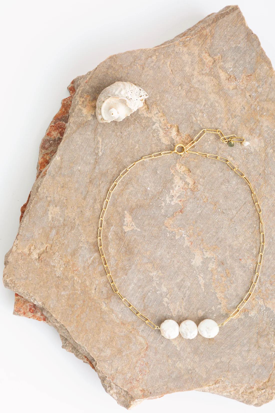 Chain and pearls choker - Buccarello