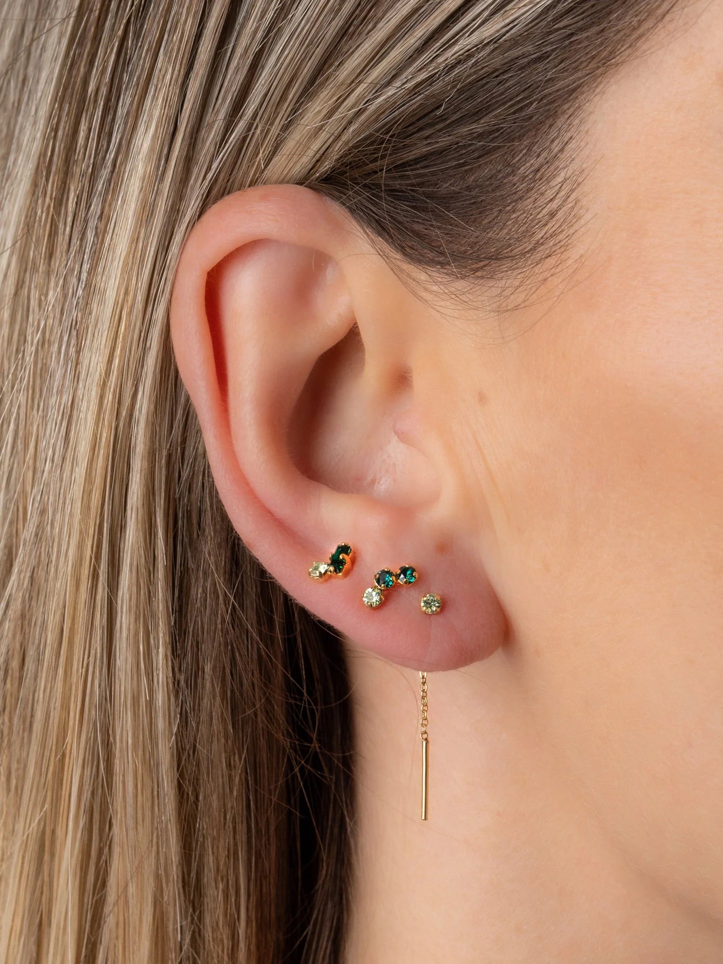 Marius emerald earrings - April Please