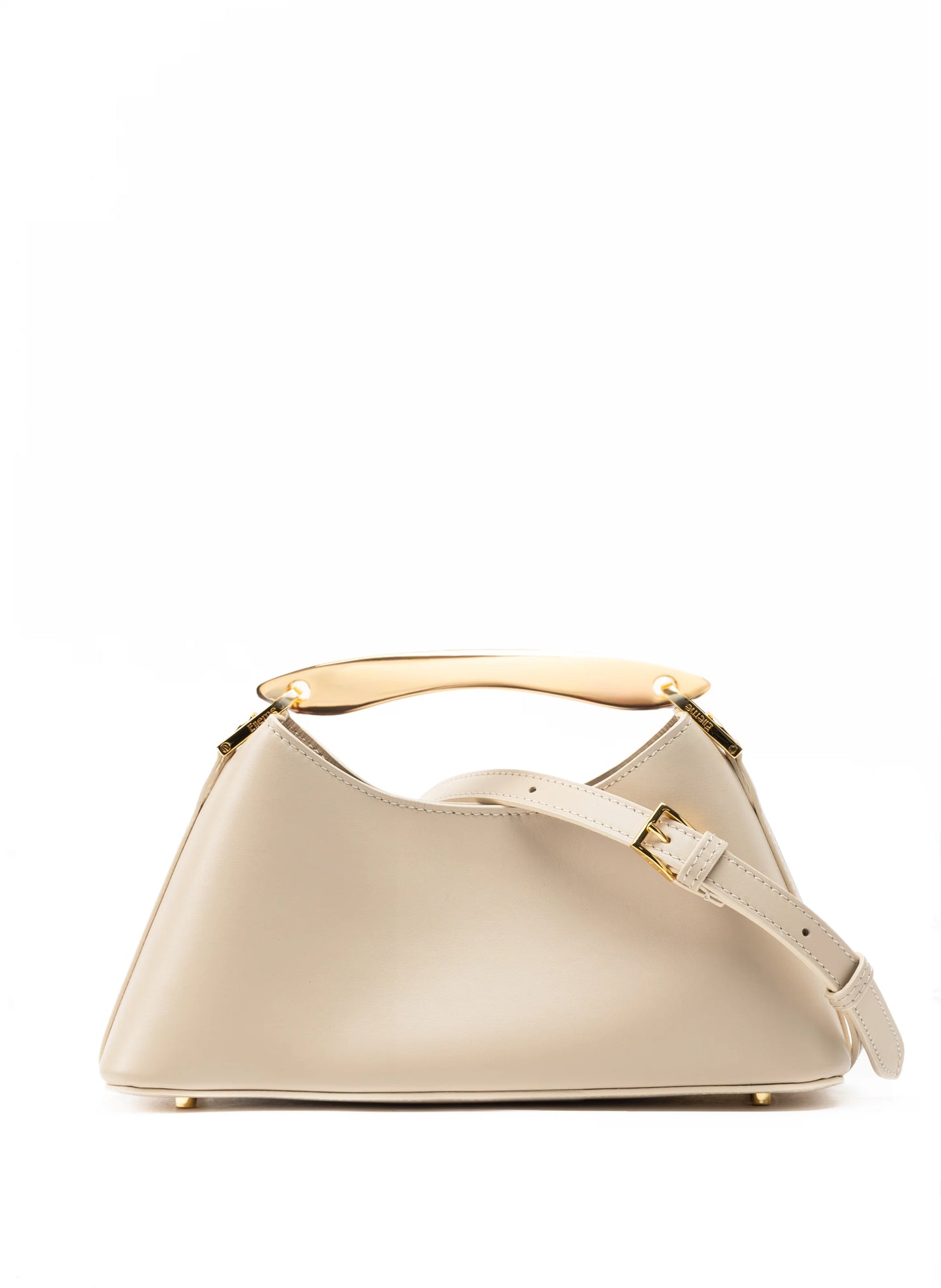 Sesame mini Boomerang leather bag - Elleme