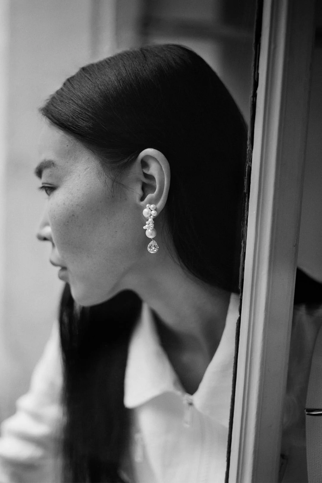 Past in a future tense earrings - Completedworks