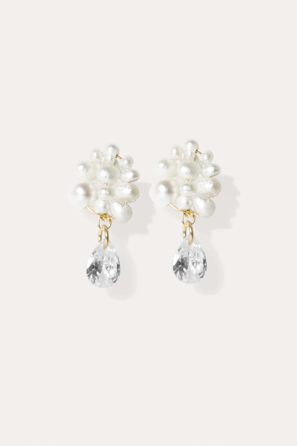 Time is layered in ice earrings - Completedworks