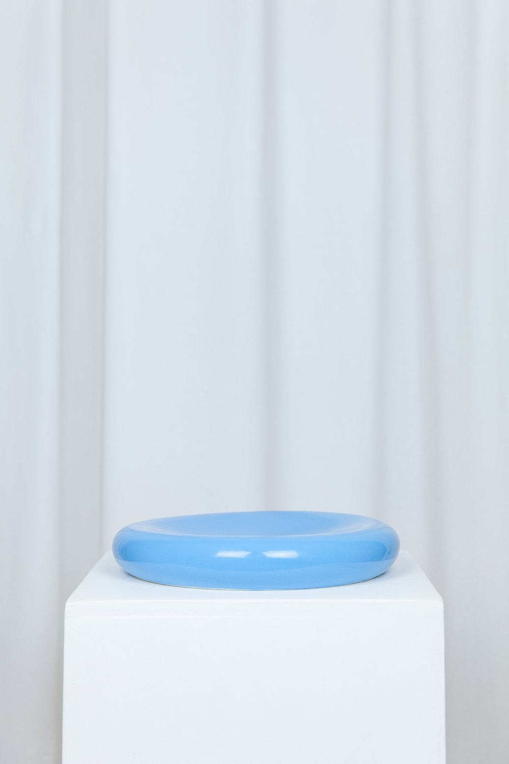 Puffy plate blue - Lola Mayeras