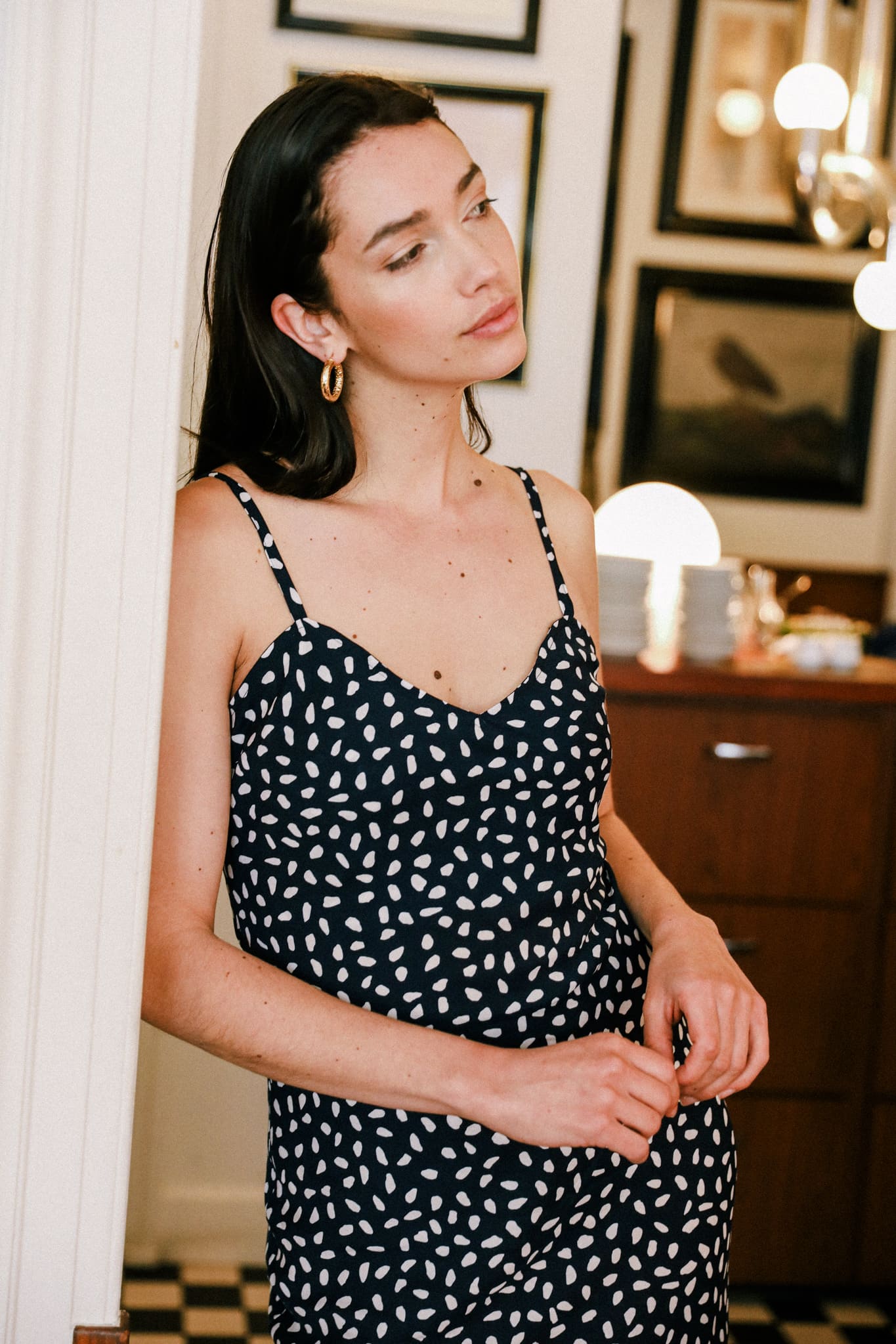 Dress Jade navy - Avani Apparel