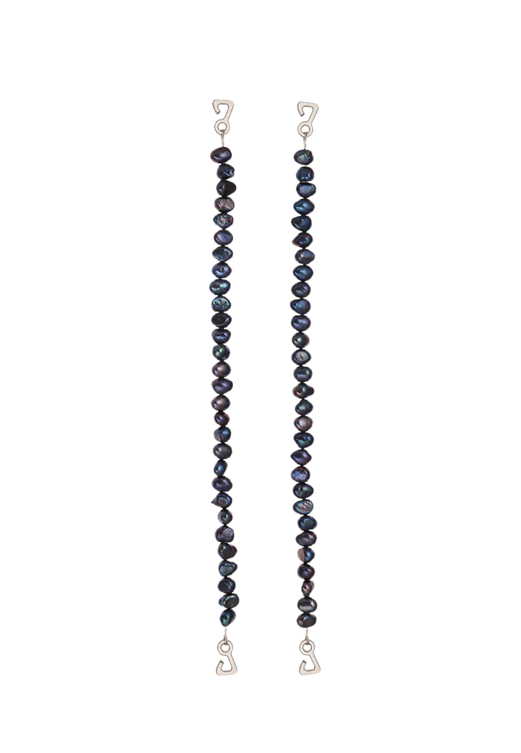 Freshwater pearls straps. The swimwear is adjustable, the straps fits all.