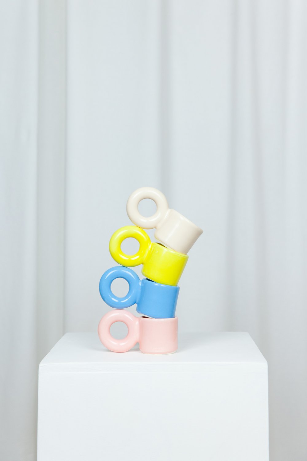 Tiny loop cup blue - Lola Mayeras