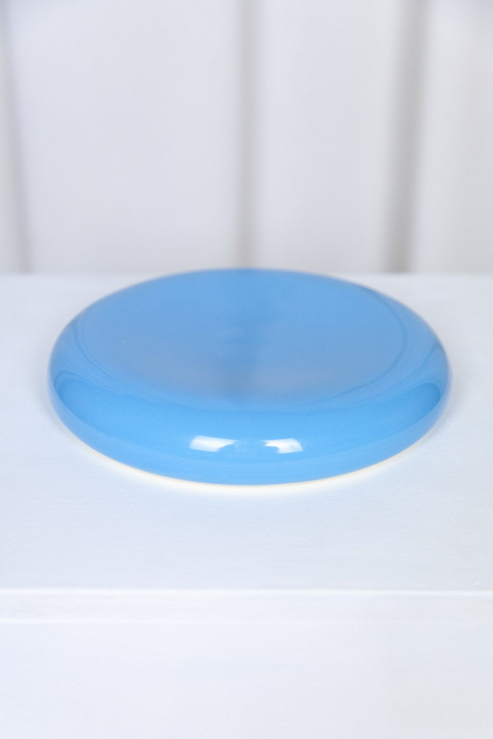 Tiny puffy plate blue - Lola Mayeras