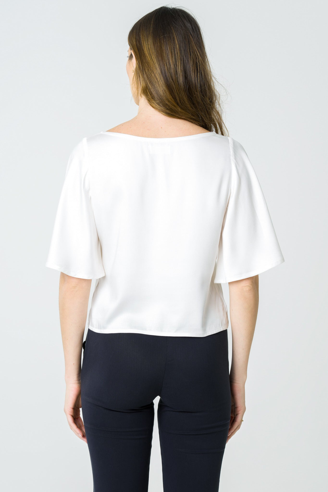 Top Violette white - Avani Apparel