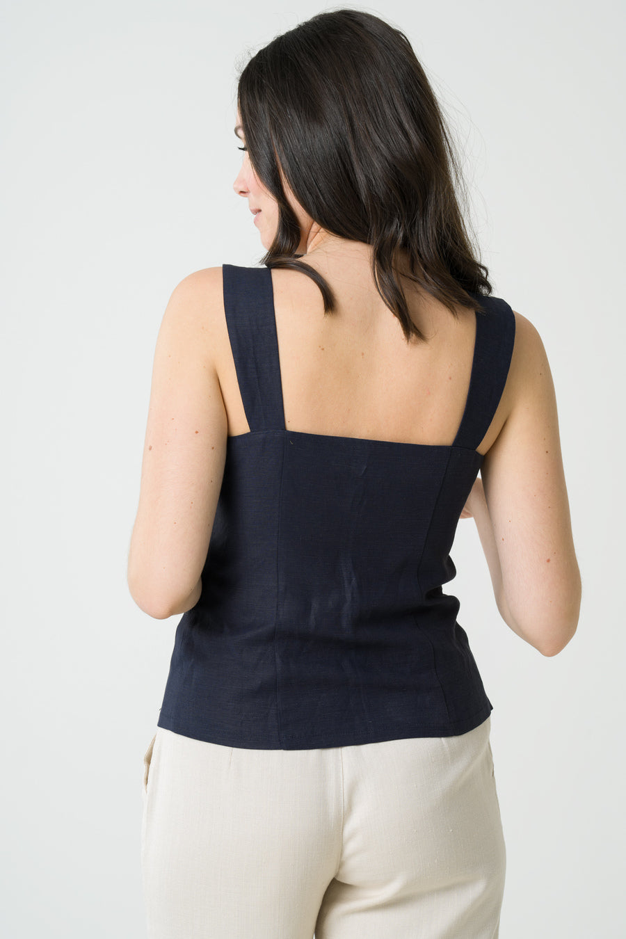 Top Anemone navy - Avani Apparel