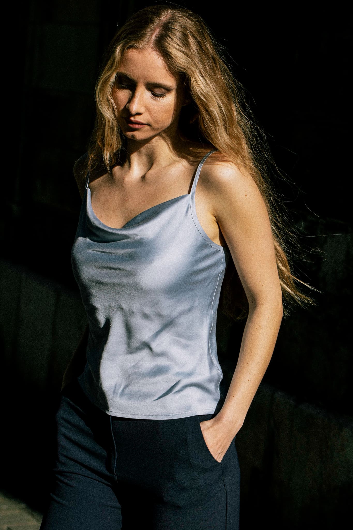 Top Narcisse blue - Avani Apparel
