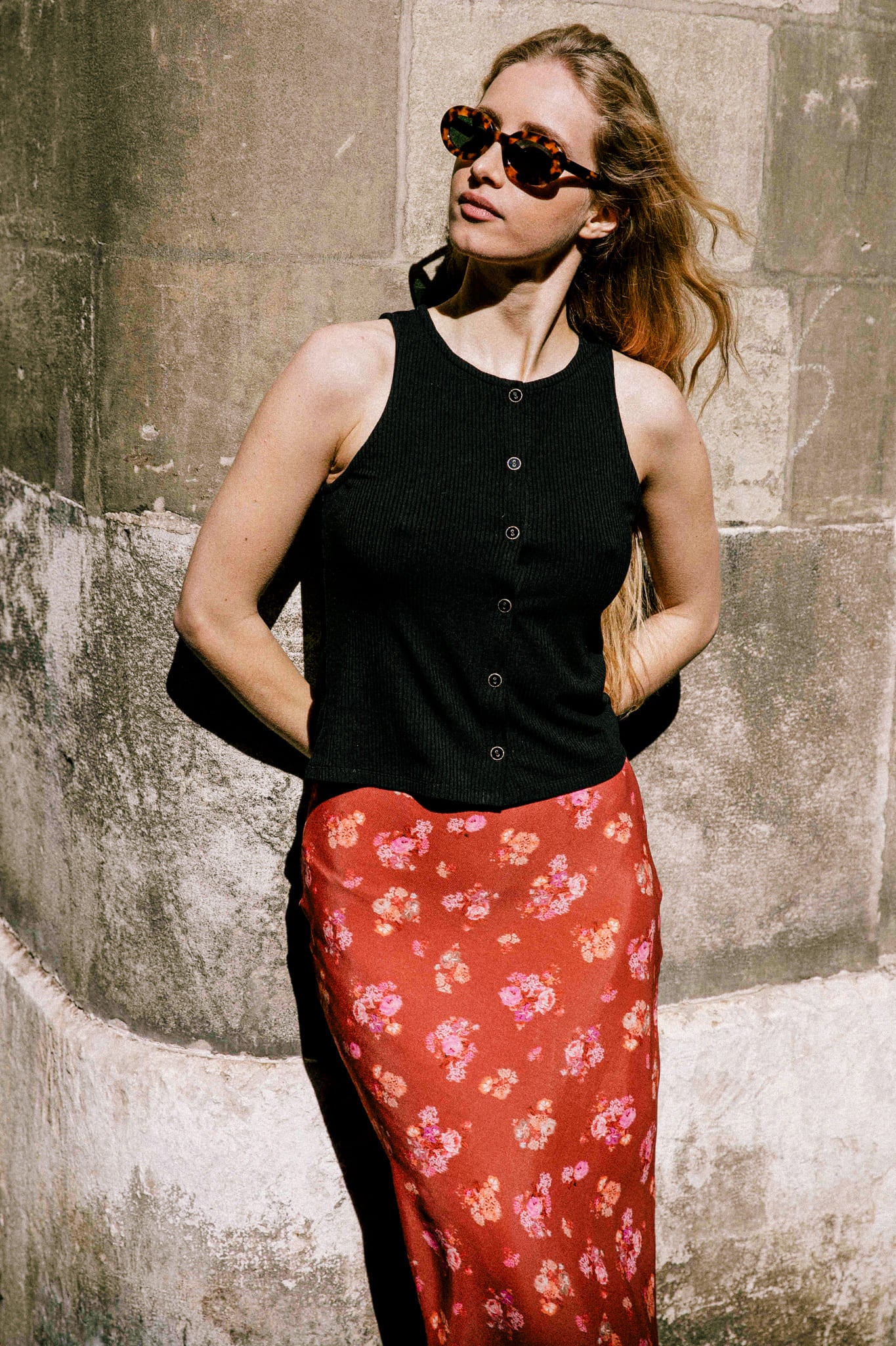 Top Lilas black - Avani Apparel