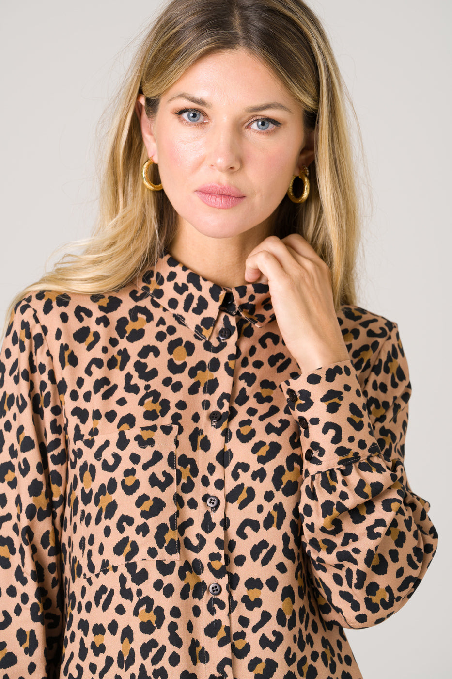 Shirt Kauri leopard - Avani Apparel