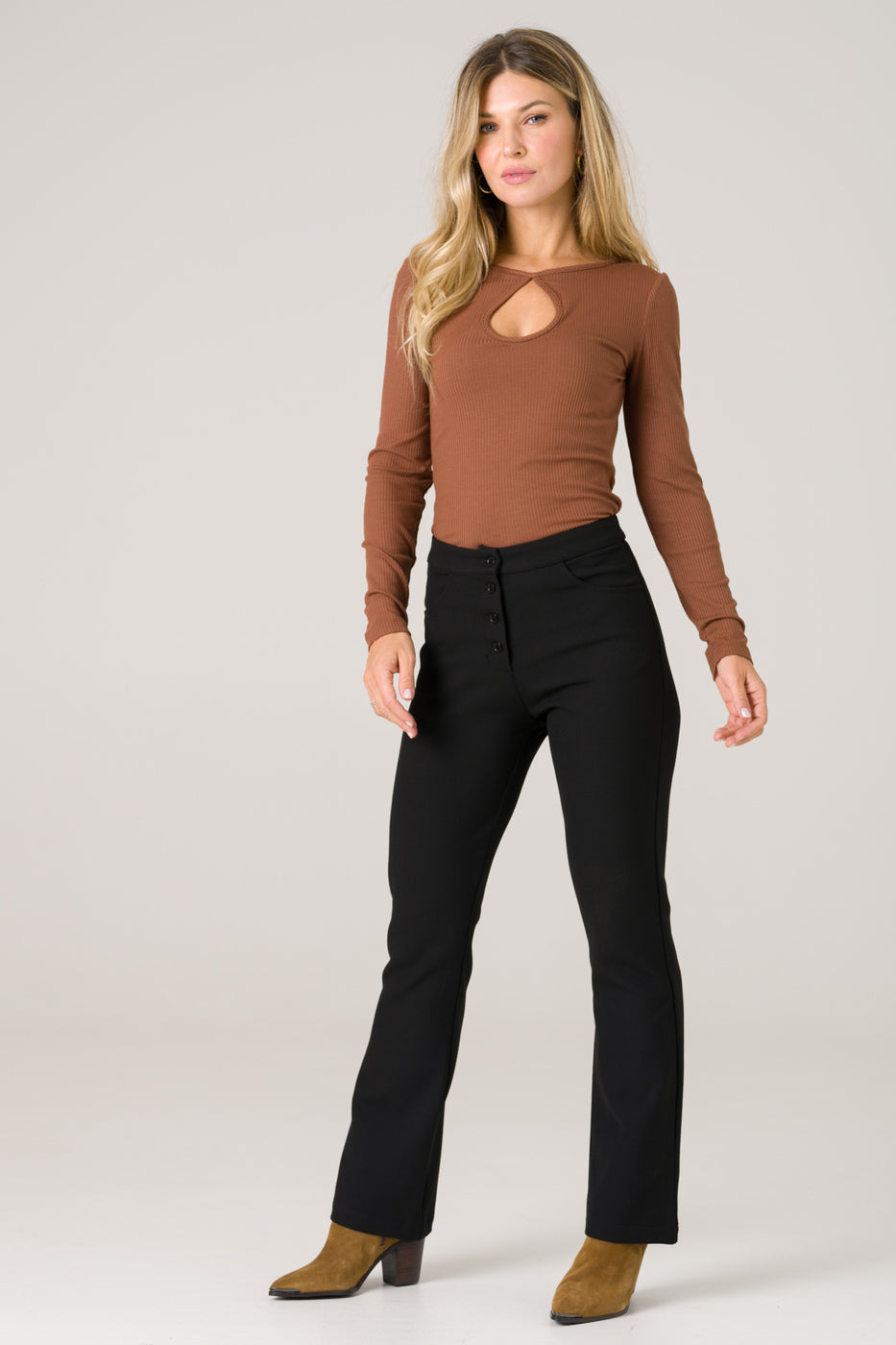 Avena pants black - Avani Apparel
