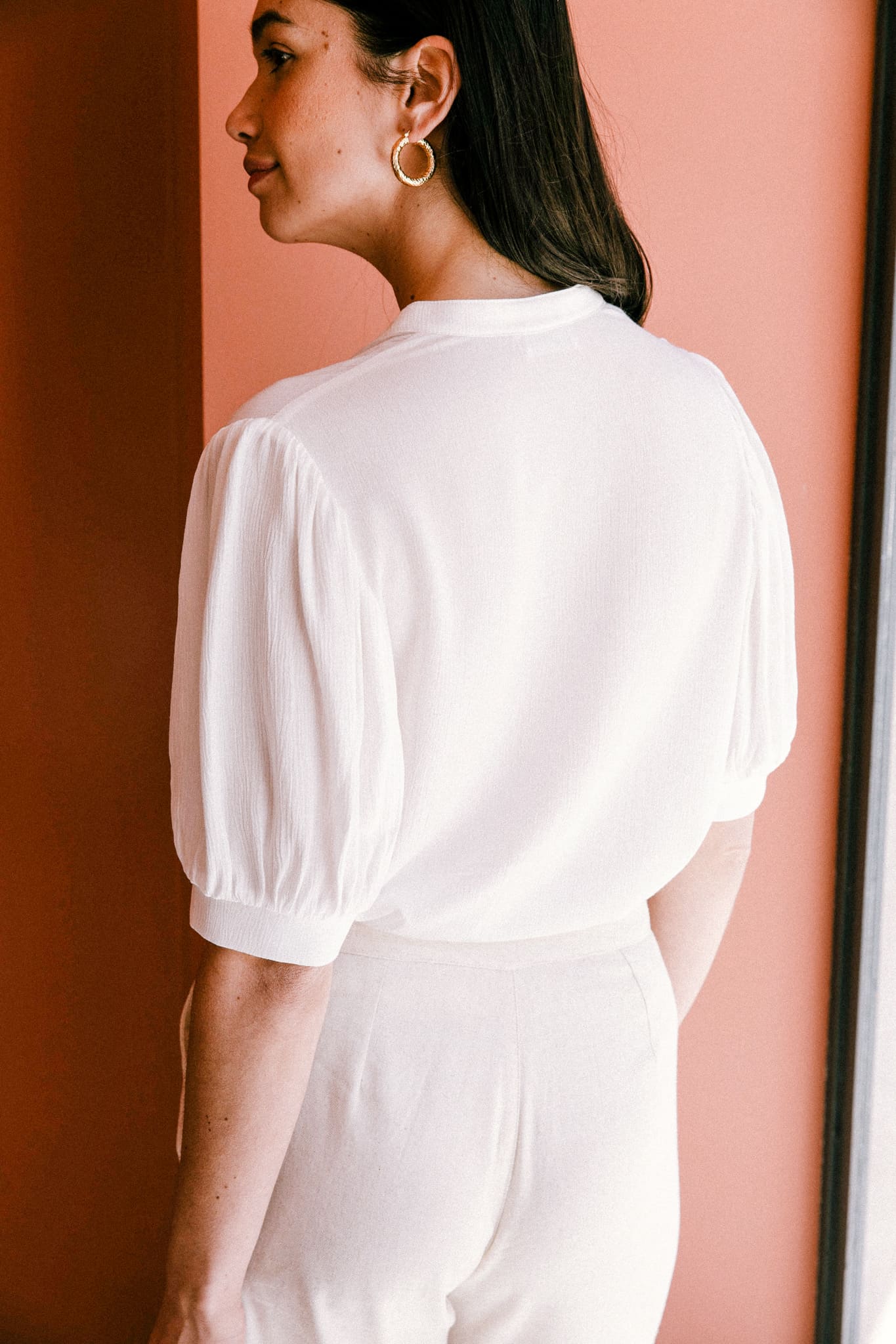 Blouse Magnolia white - Avani Apparel