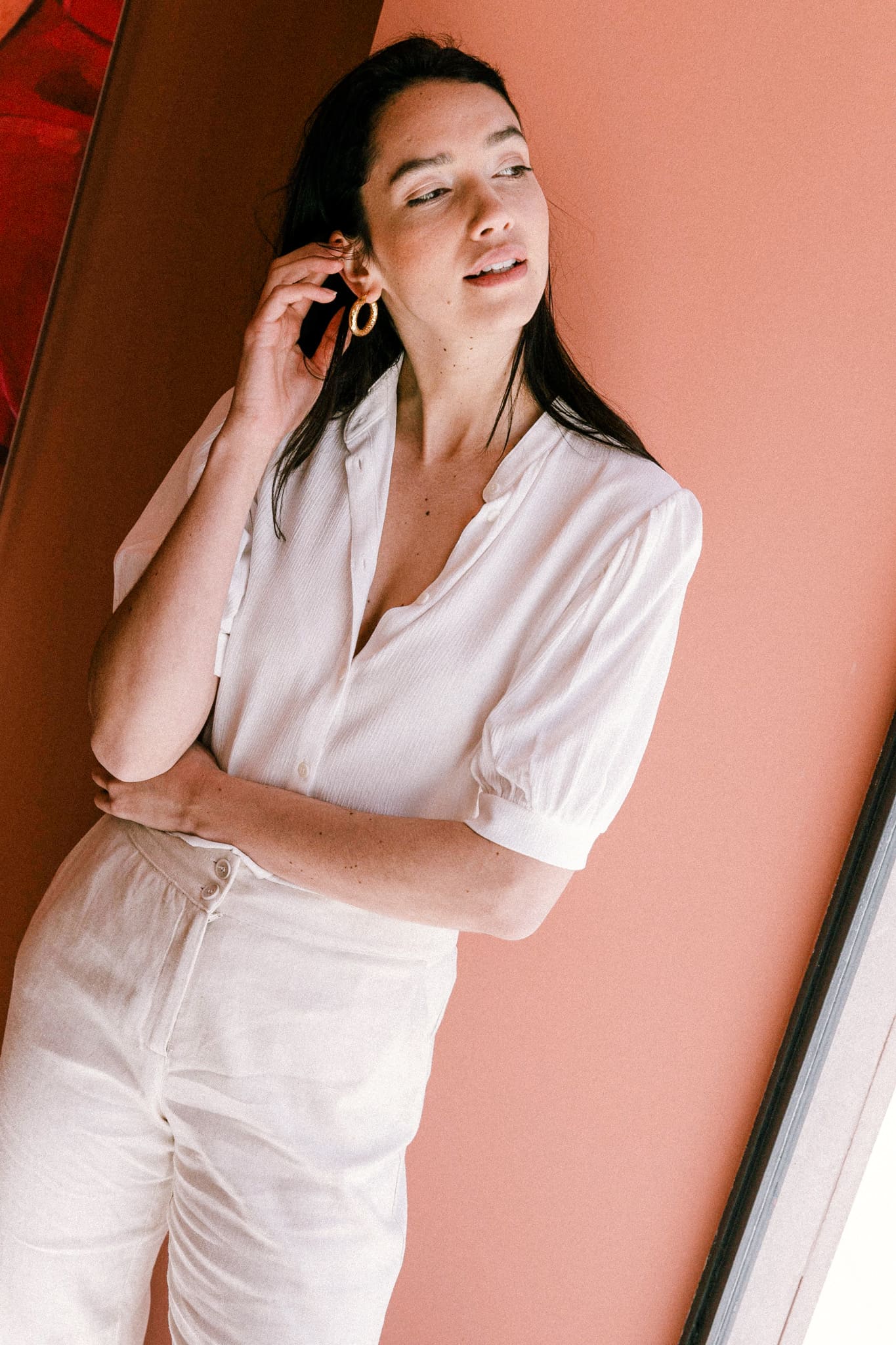 Blouse Magnolia white - Avani Apparel