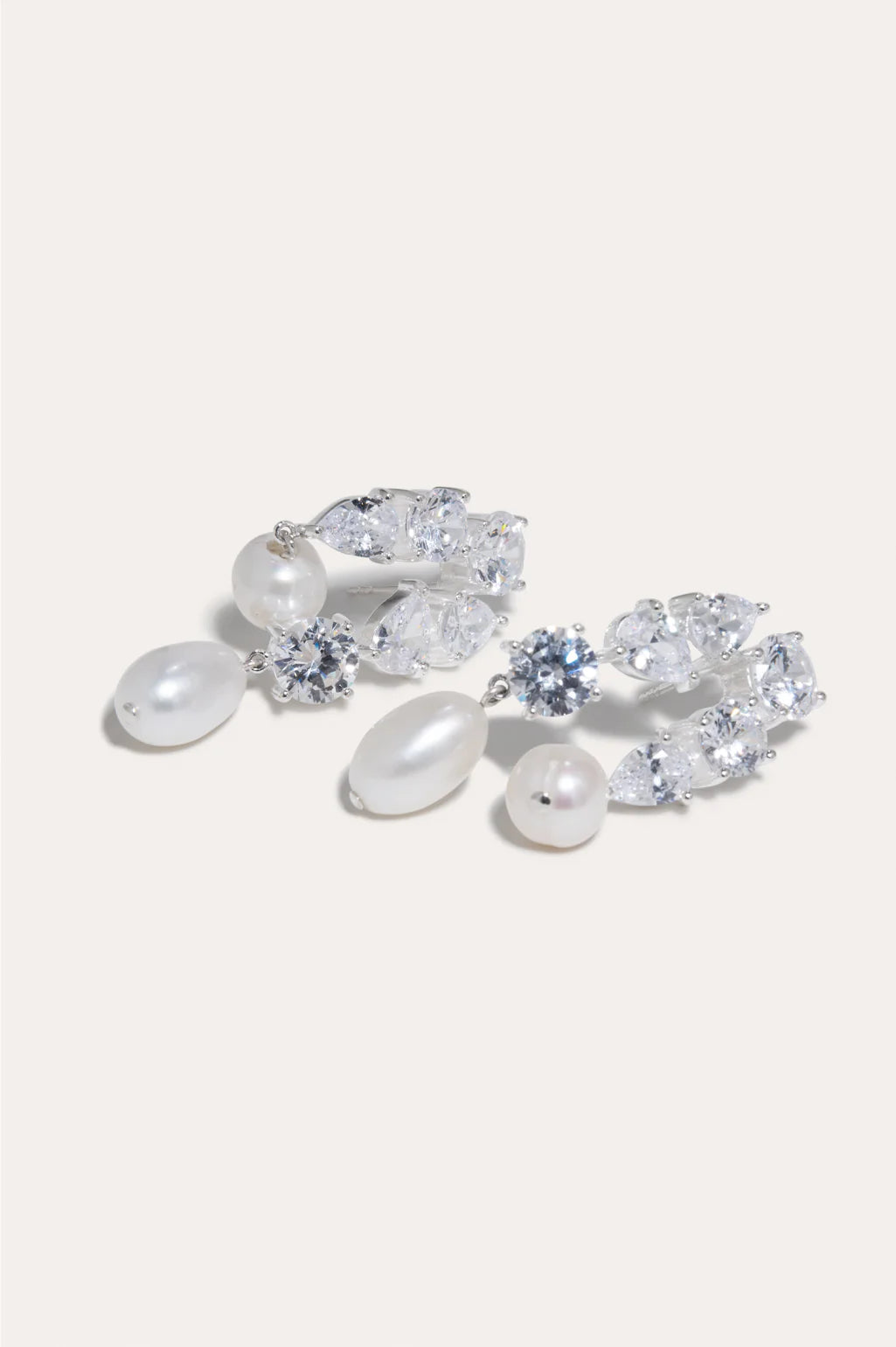 Cascading earrings - Completedworks