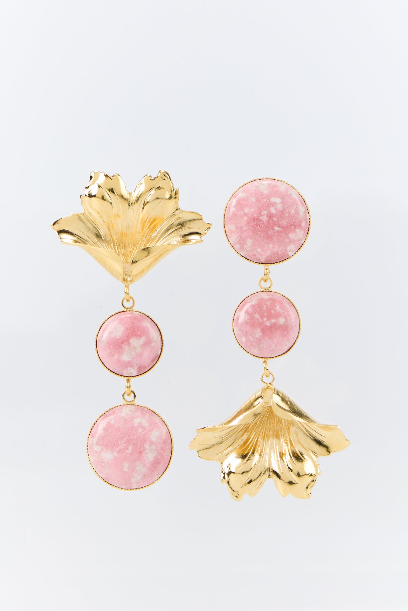 Sonia pink stones earrings - Destree