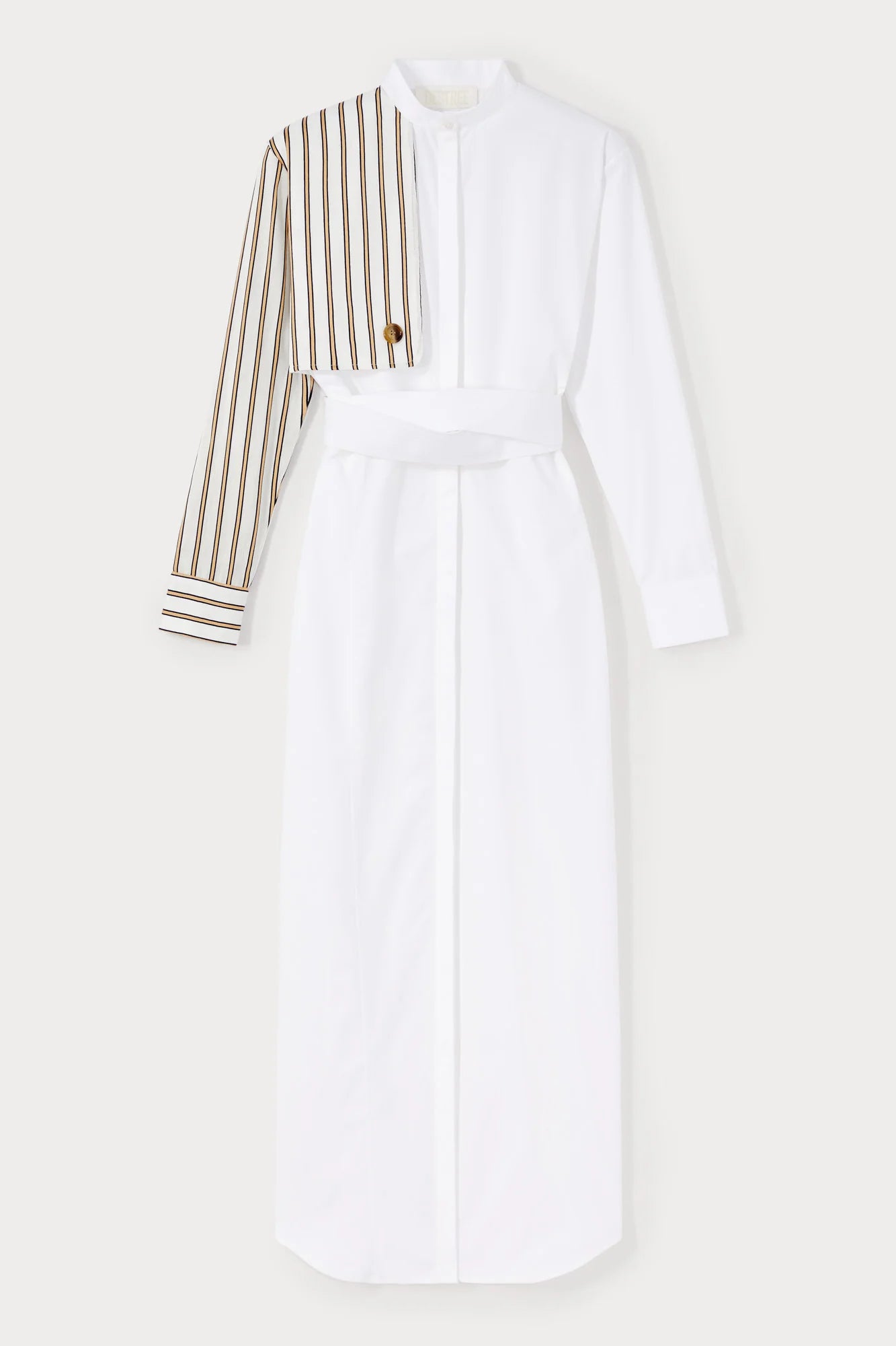 White and striped dress - Destree