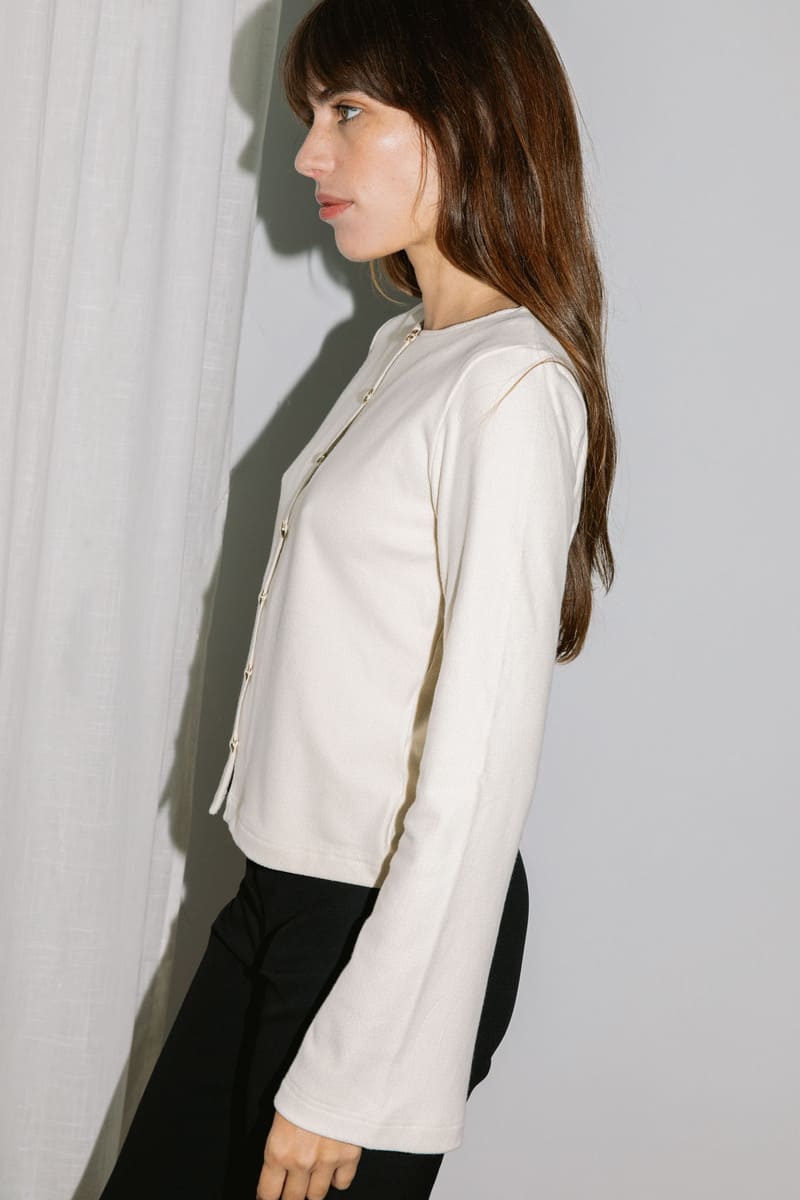 Vest Henné off-white - Avani Apparel